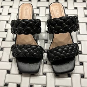 Braided sandals